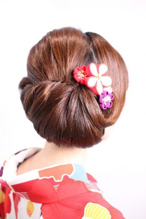 ヘアセット ギャラリー 金沢きもの花恋